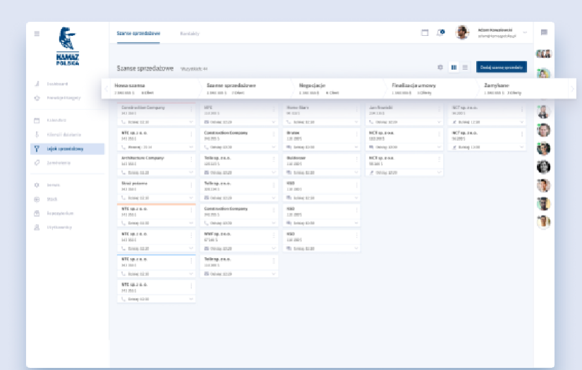 CRM for Kamaz screenshot 1
